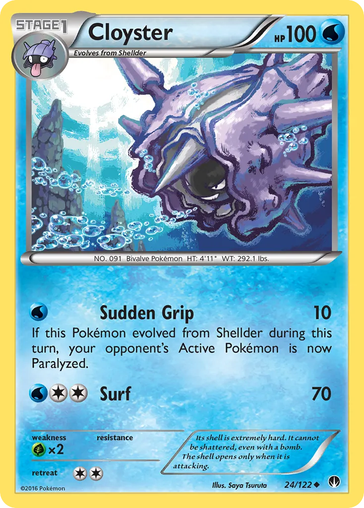Cloyster card image