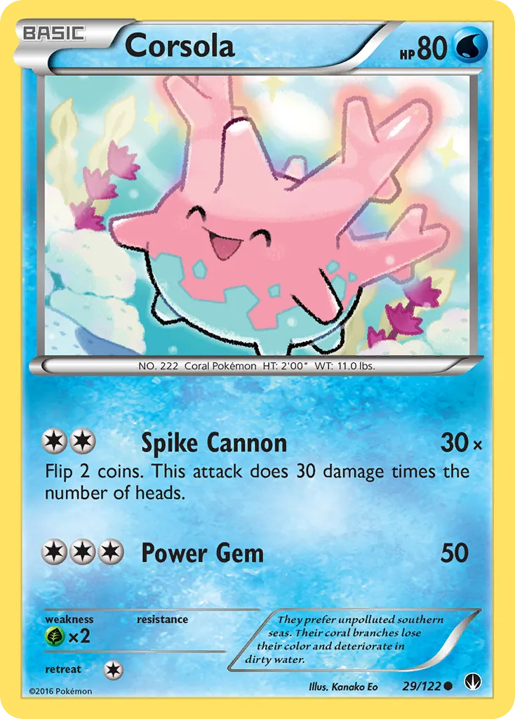 Corsola card image