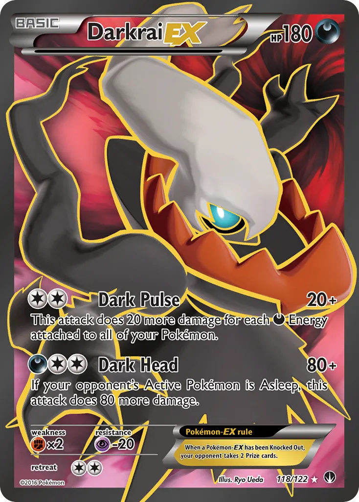 Darkrai-EX #118 card image