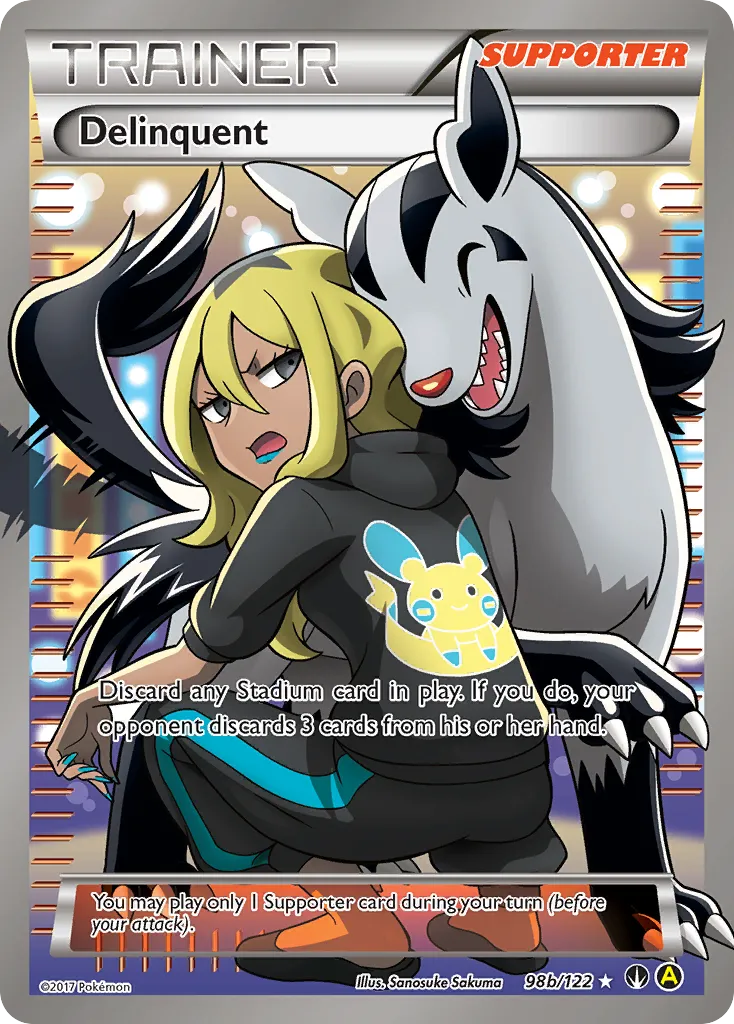 Delinquent #98b card image