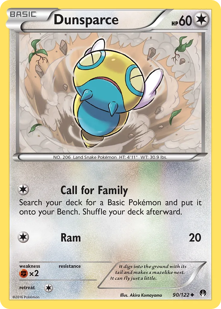Dunsparce card image