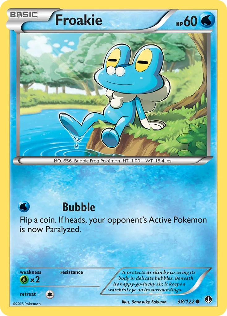 Froakie card image