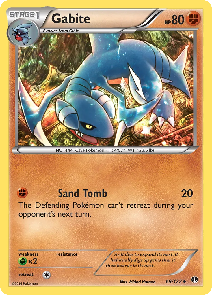 Gabite card image