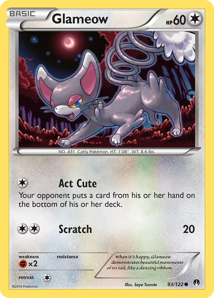 Glameow card image