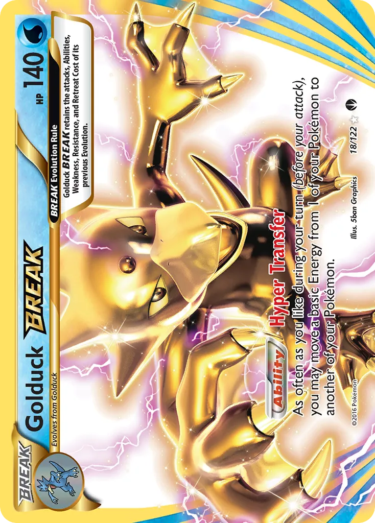 Golduck BREAK card image