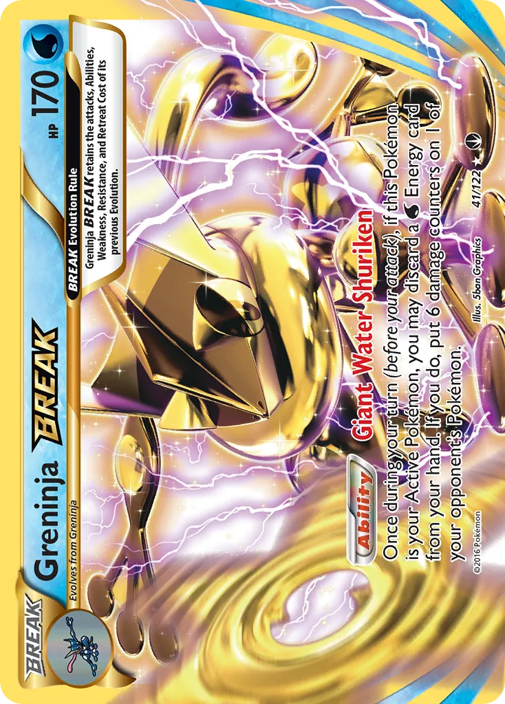Greninja BREAK card image