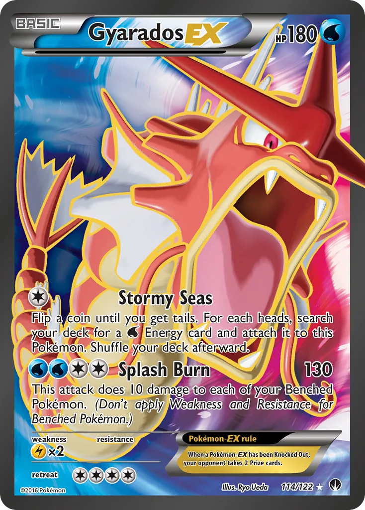 Gyarados-EX #114 card image