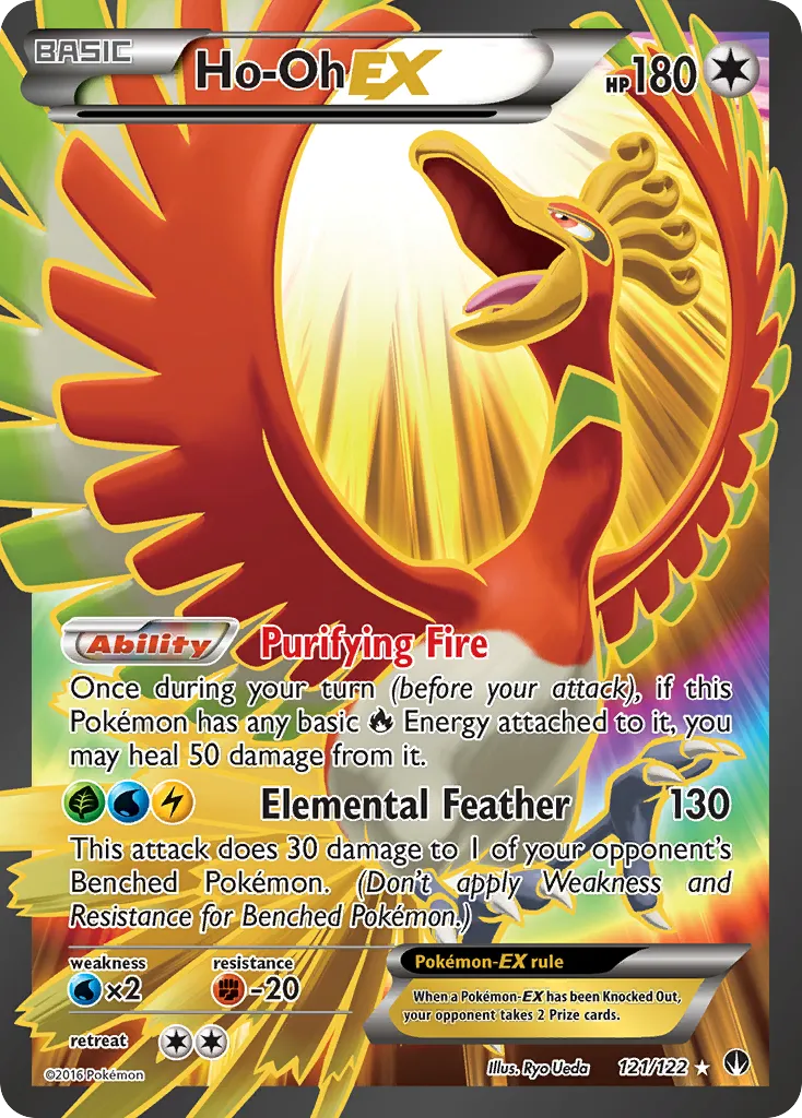 Ho-Oh-EX card image