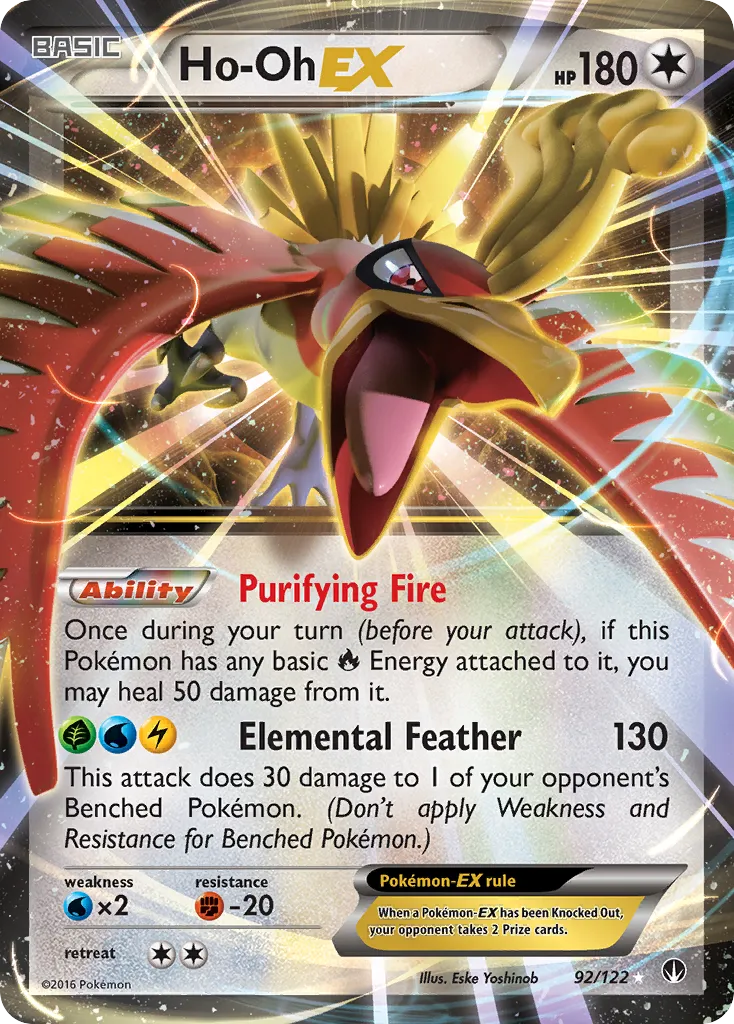 Ho-Oh-EX card image