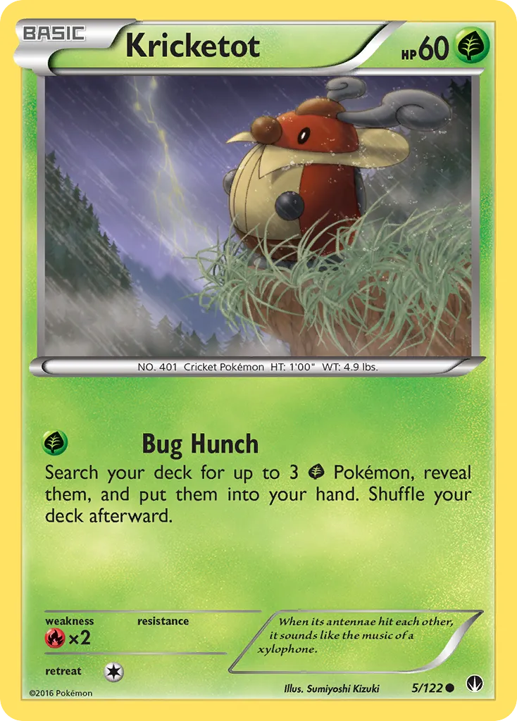 Kricketot card image