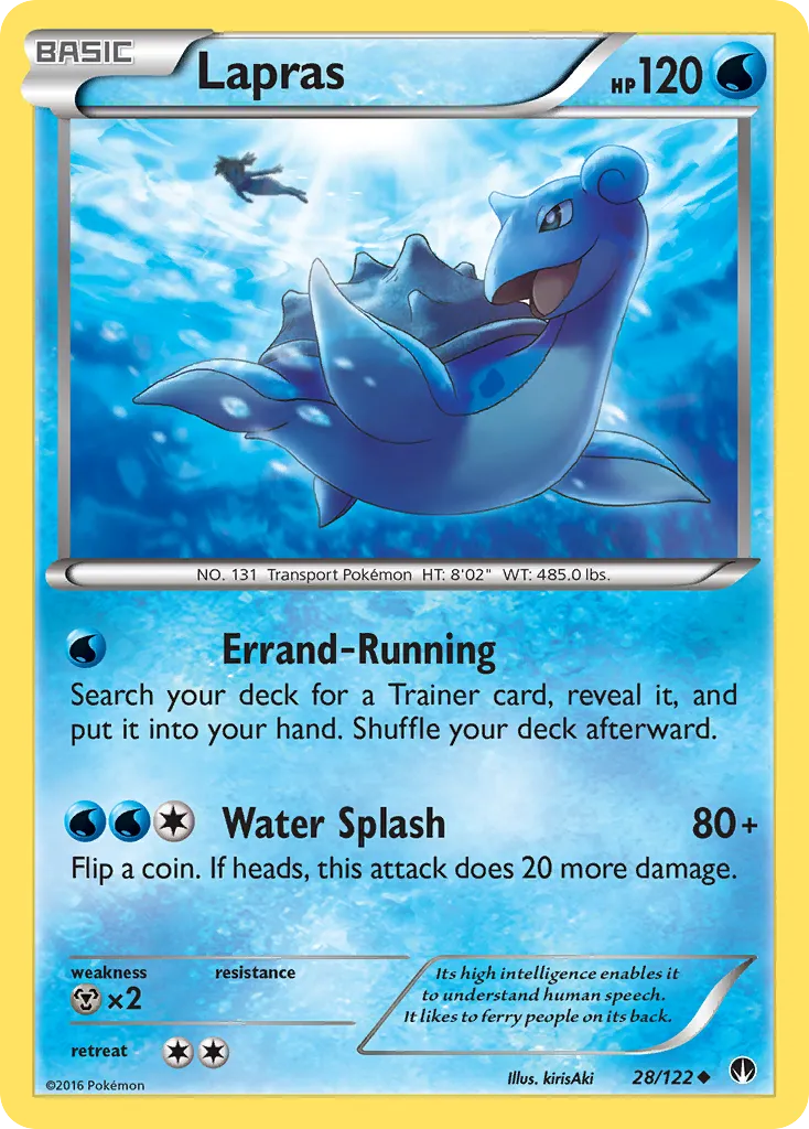 Lapras card image