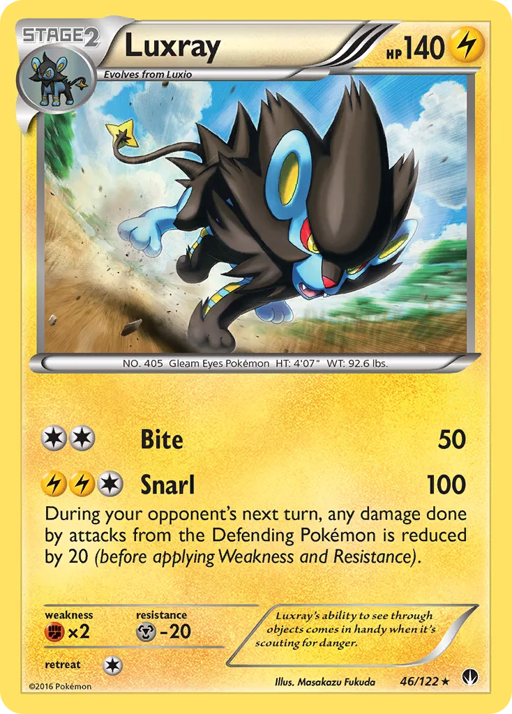Luxray card image