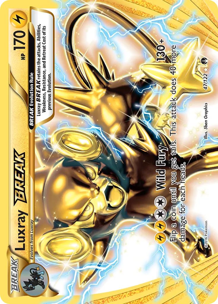 Luxray BREAK card image