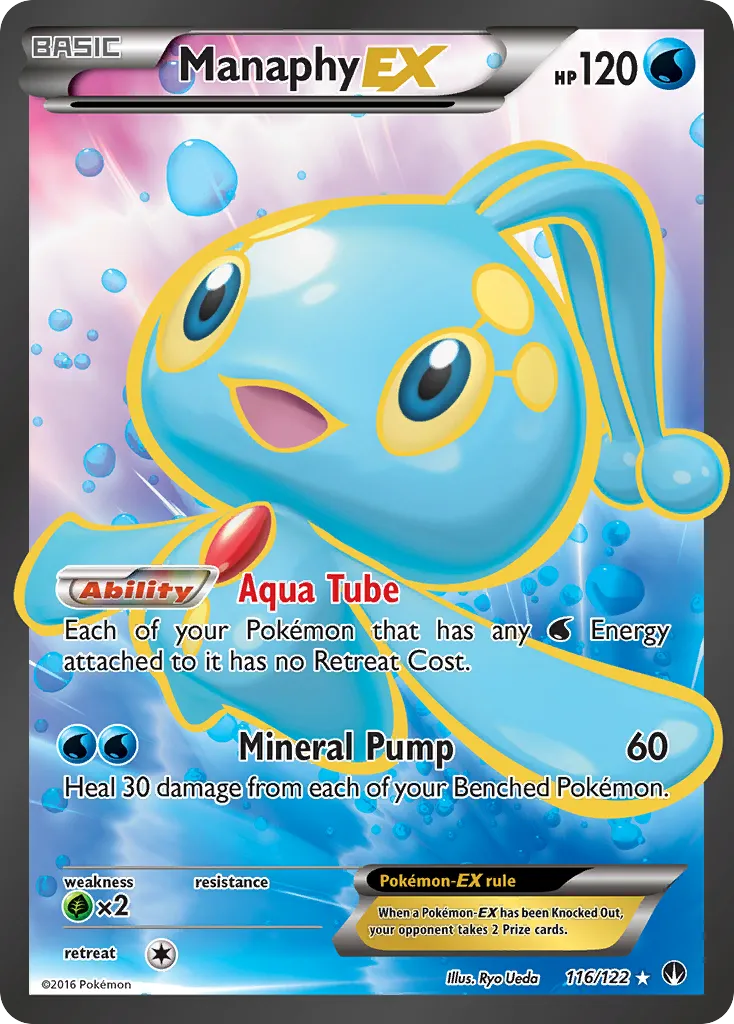 Manaphy-EX card image