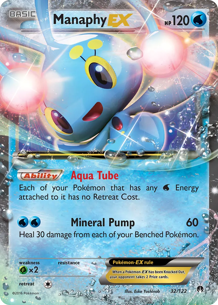 Manaphy-EX card image