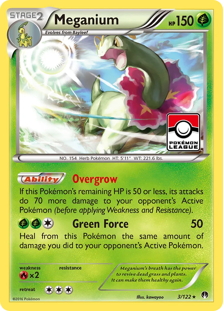 Meganium card image