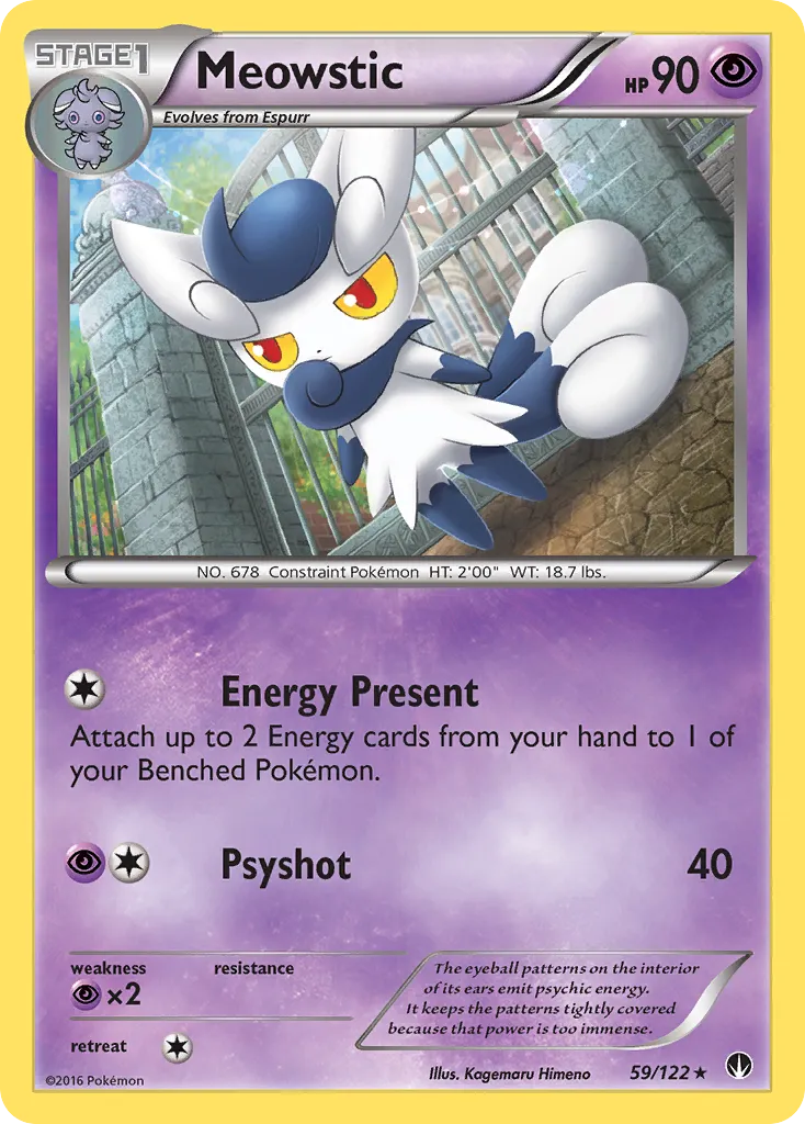 Meowstic card image