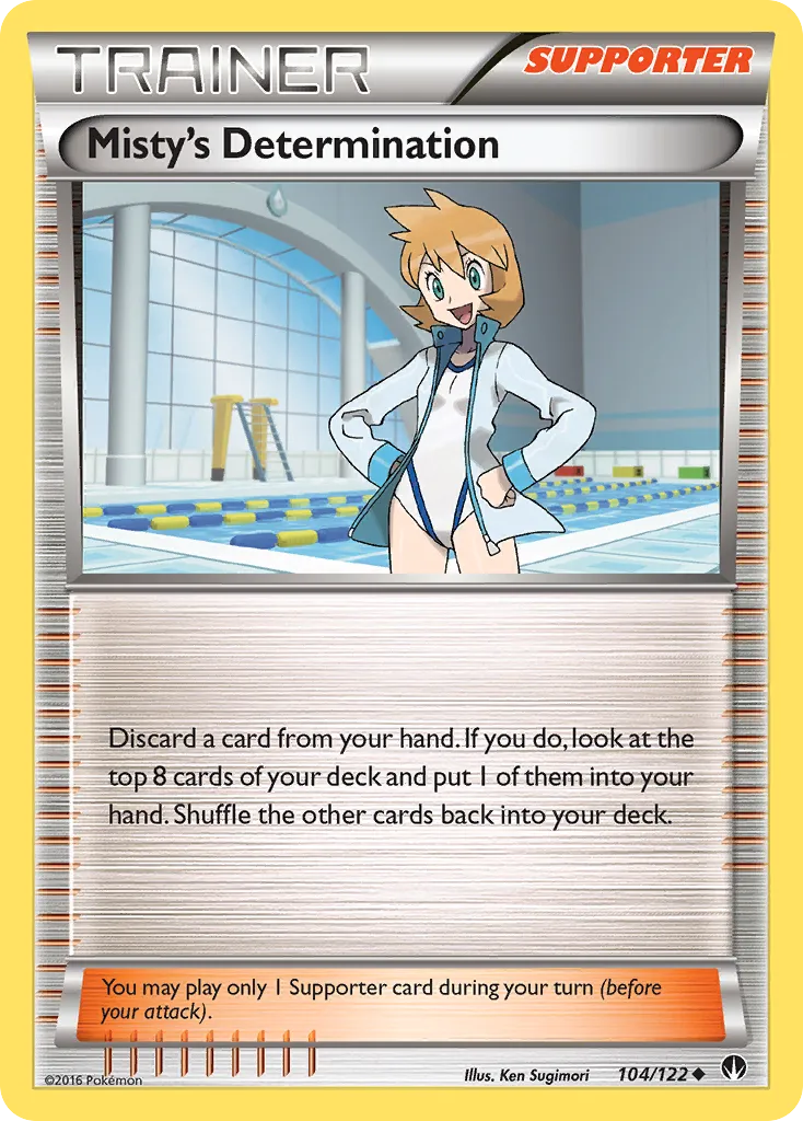 Misty's Determination card image