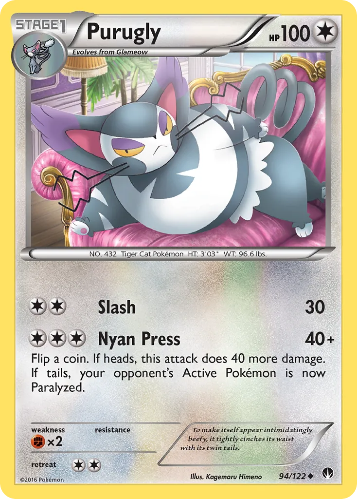 Purugly card image