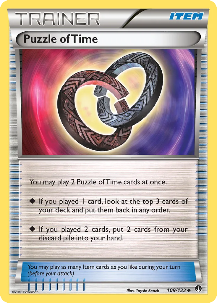 Puzzle of Time card image