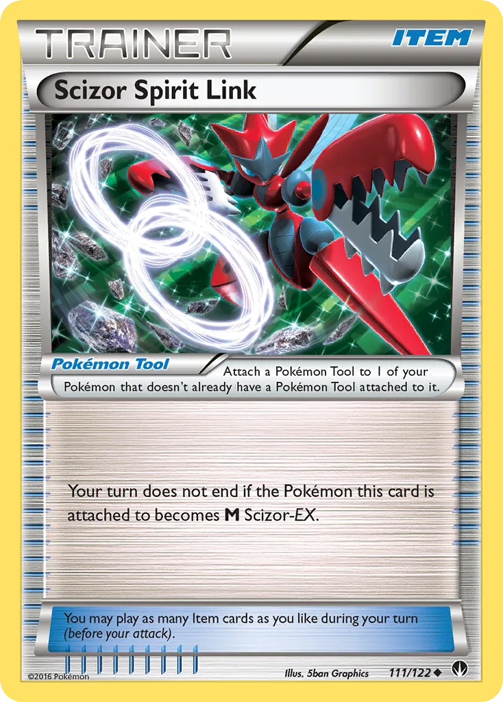 Scizor Spirit Link card image