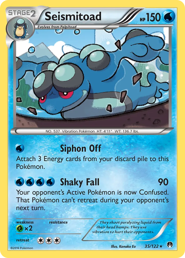 Seismitoad card image