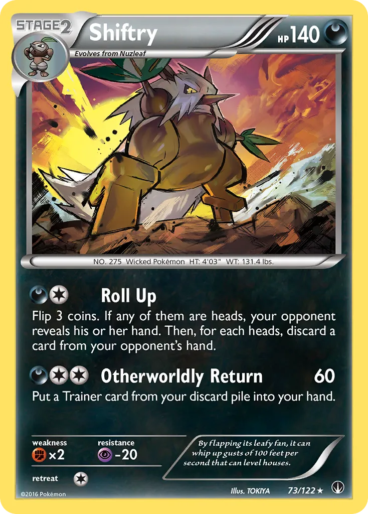 Shiftry card image
