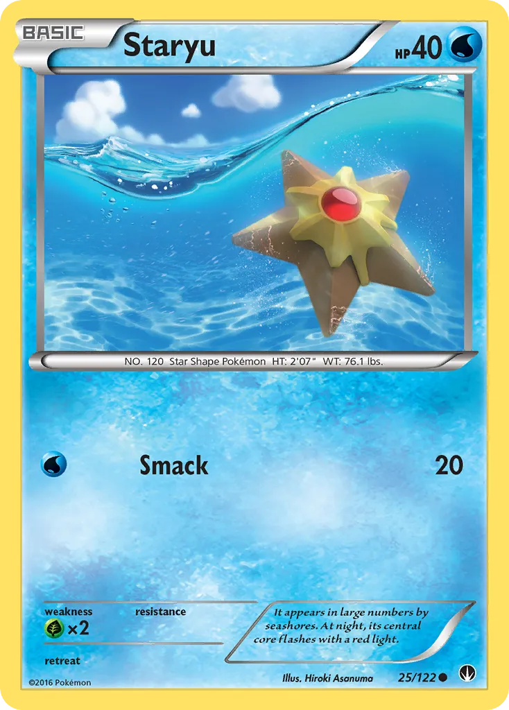 Staryu card image