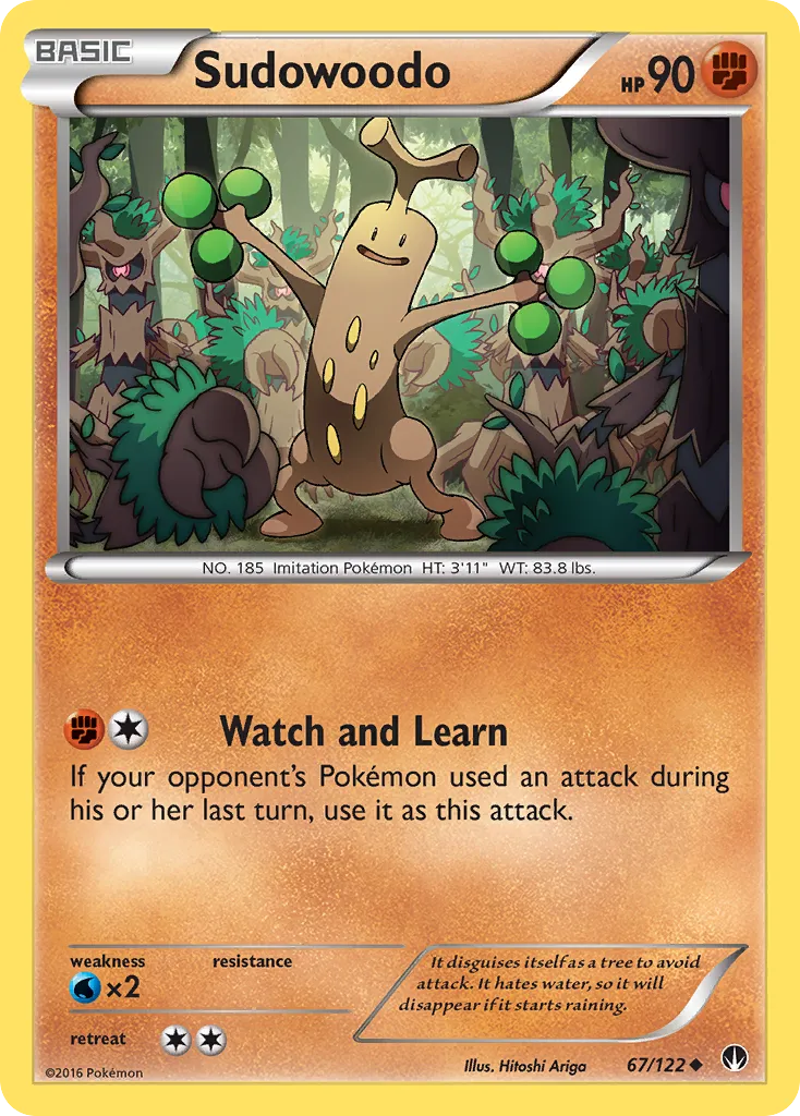 Sudowoodo card image