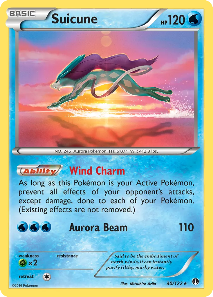 Suicune card image
