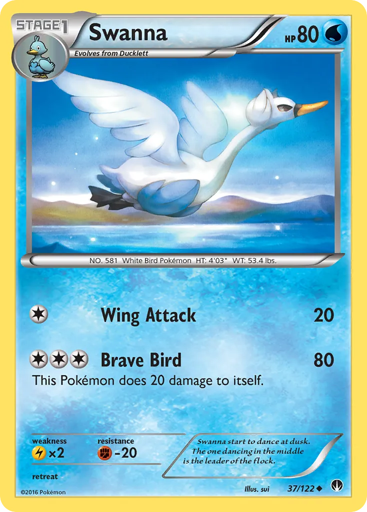 Swanna card image