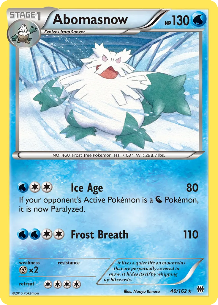 Abomasnow card image