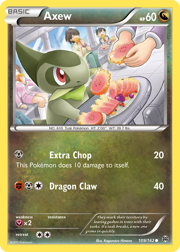 Axew card image