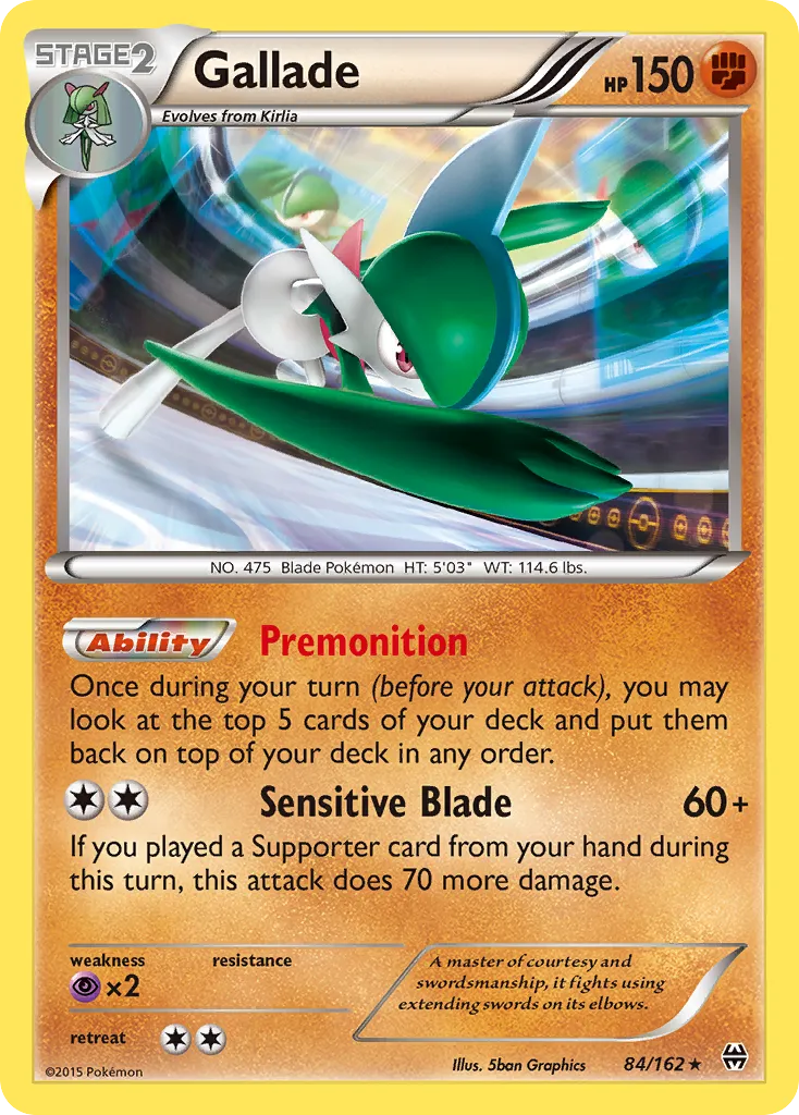 Gallade card image