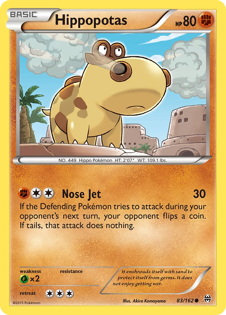 Hippopotas card image