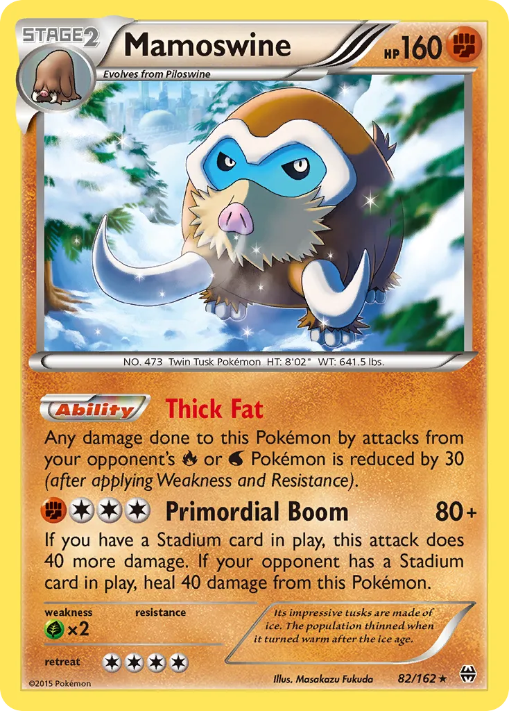 Mamoswine card image