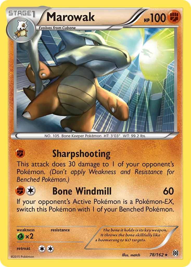 Marowak card image