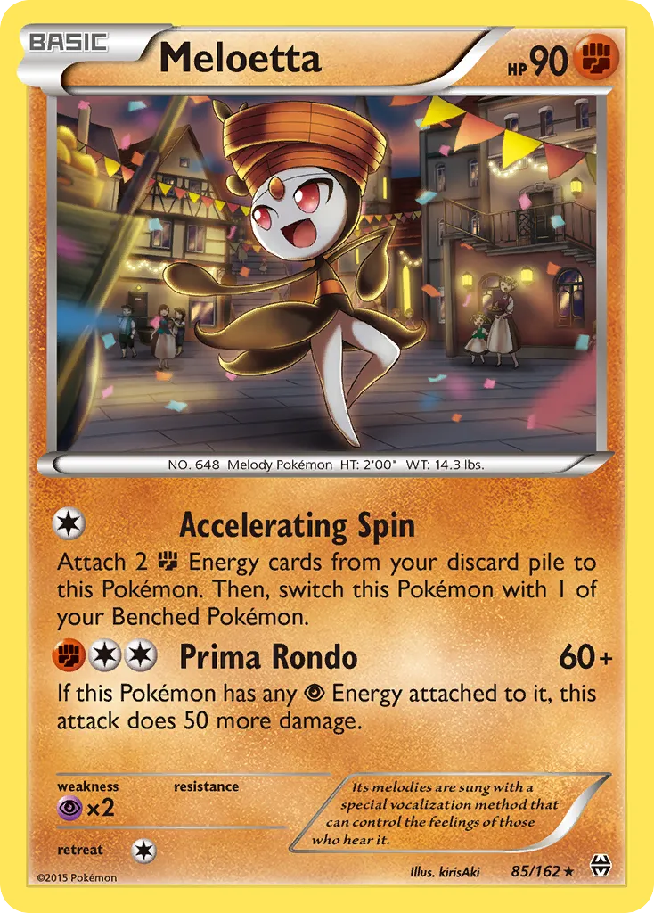 Meloetta card image