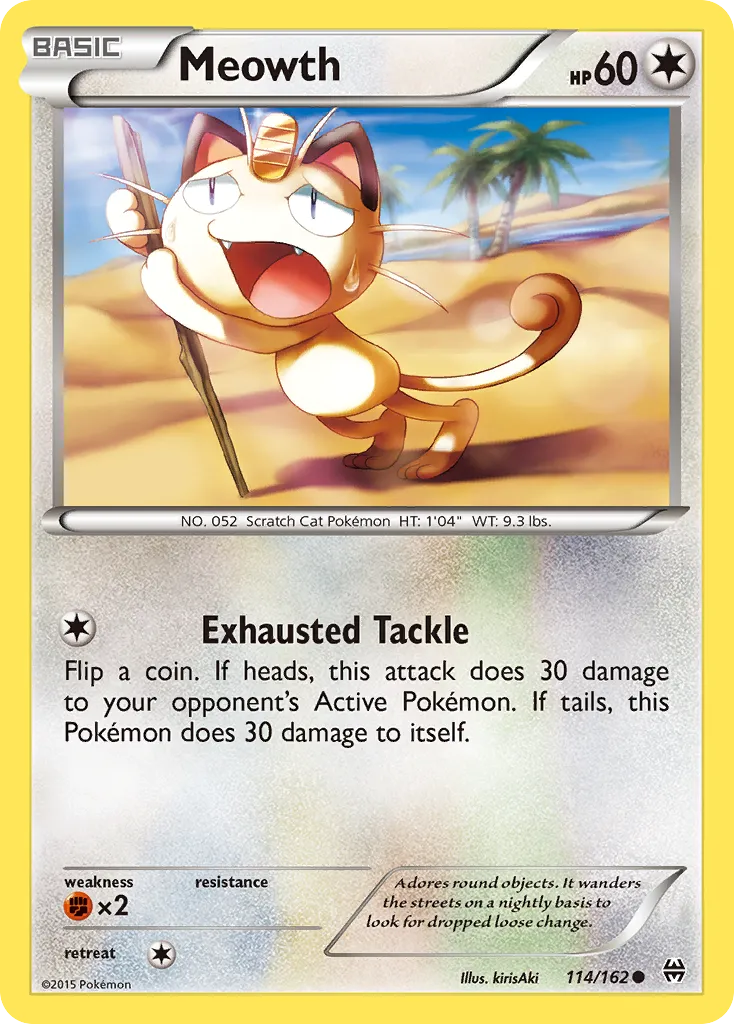 Meowth card image