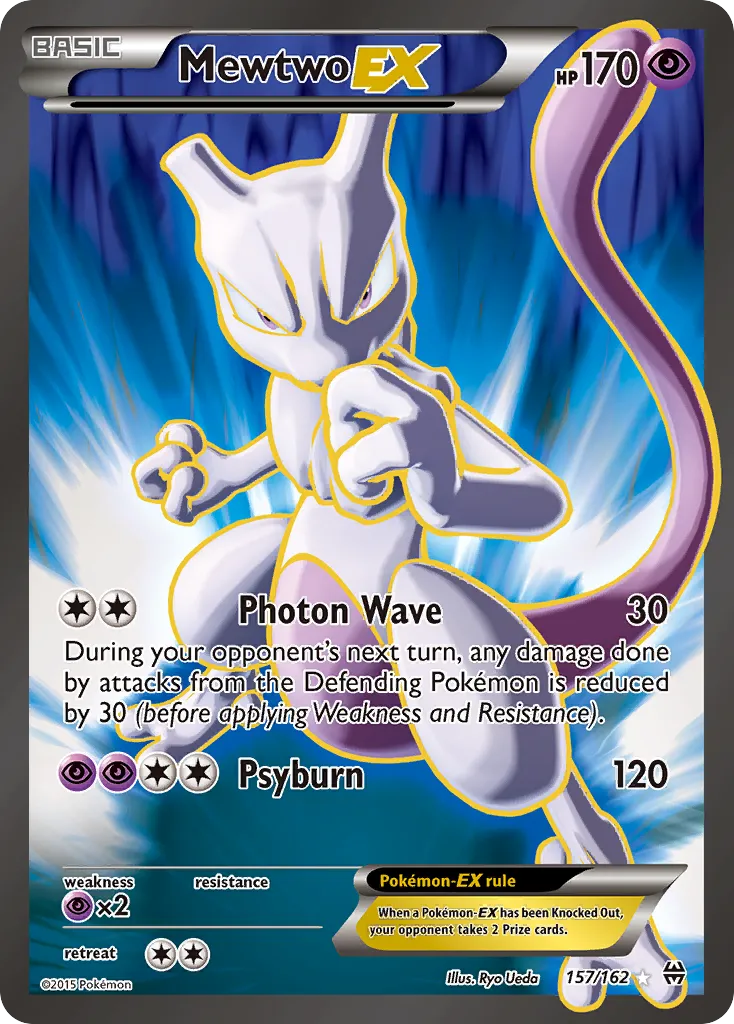 Mewtwo-EX #157 card image