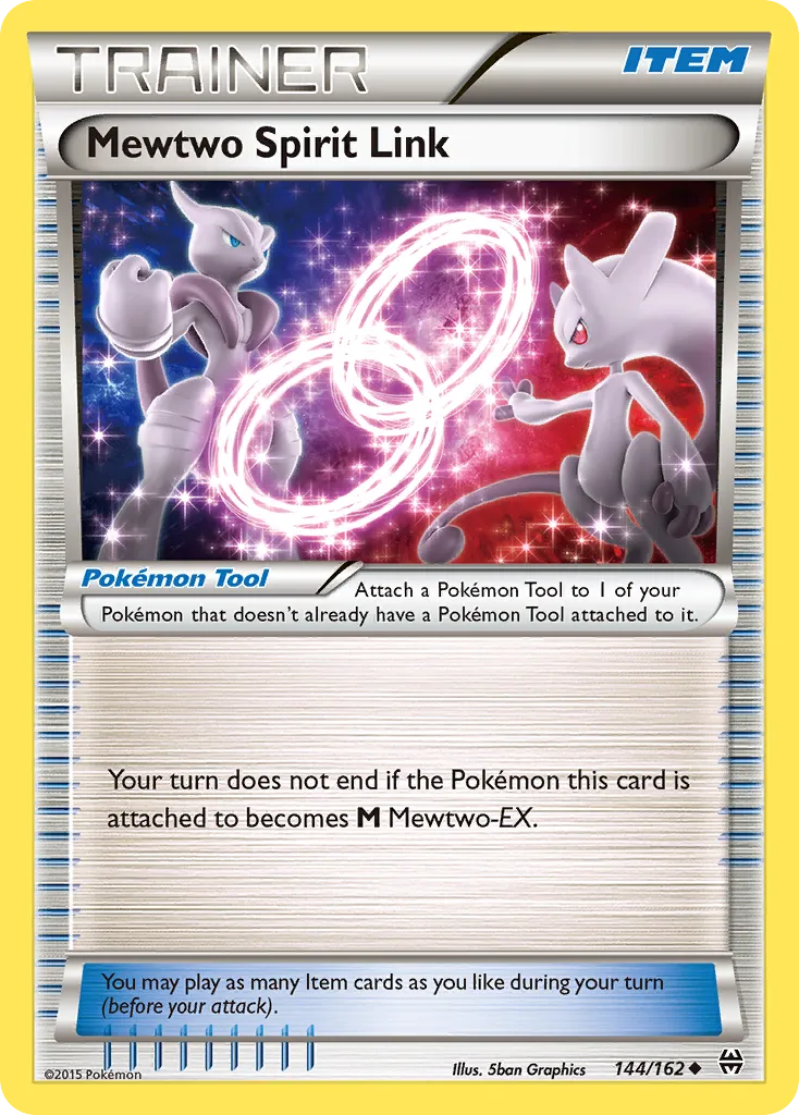 Mewtwo Spirit Link card image