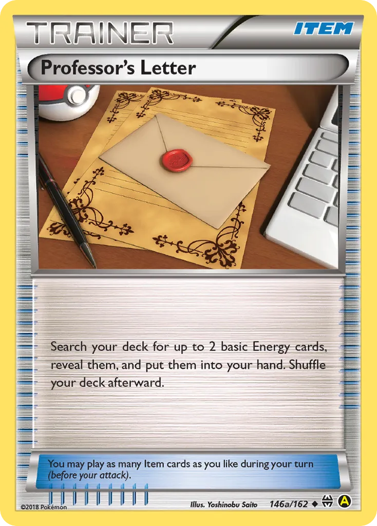 Professor's Letter card image