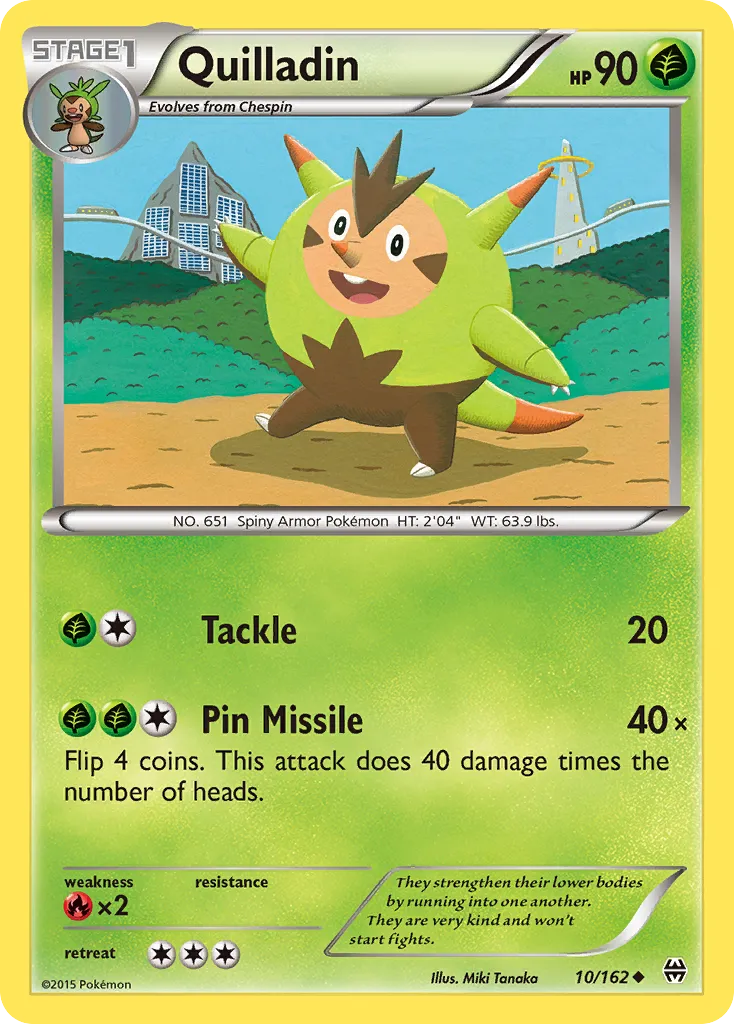 Quilladin card image