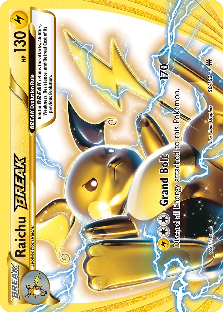 Raichu BREAK card image