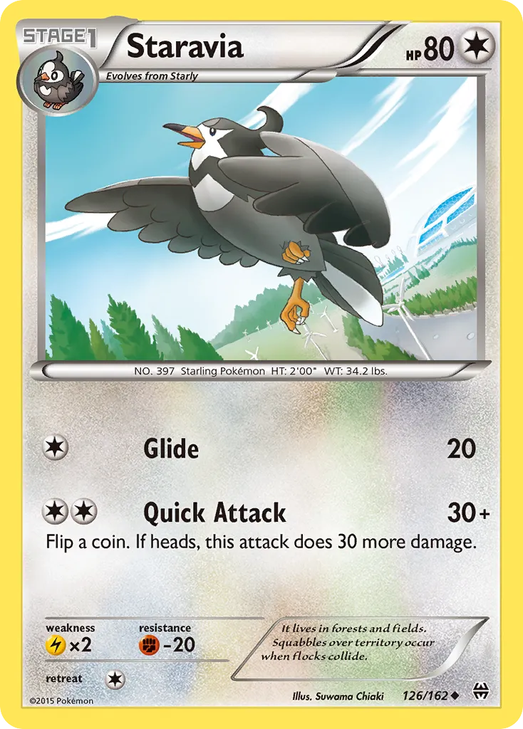 Staravia card image