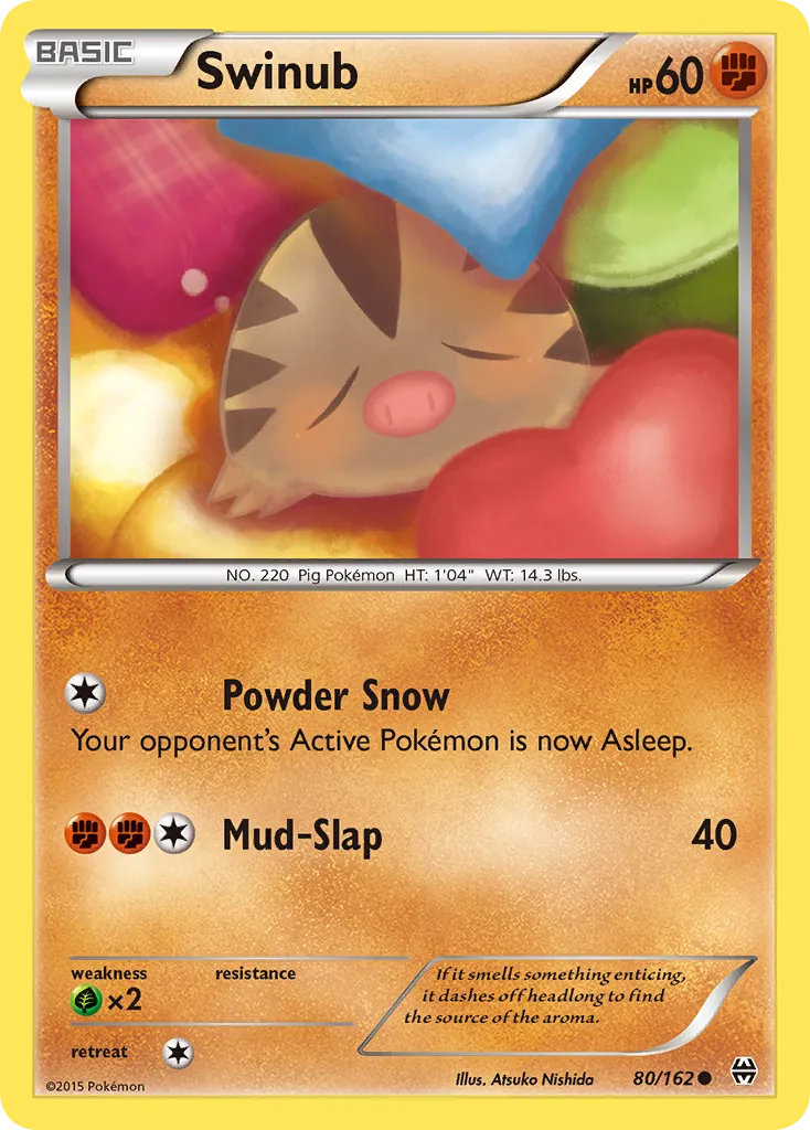 Swinub card image