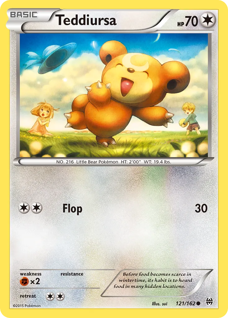 Teddiursa card image