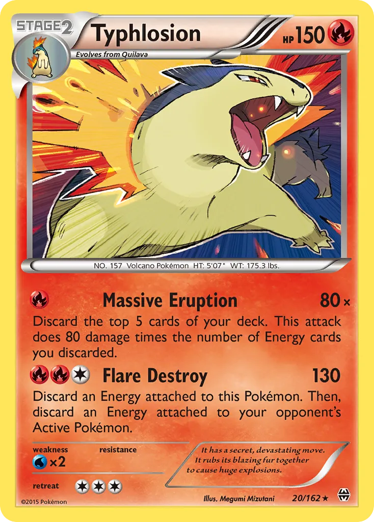 Typhlosion card image