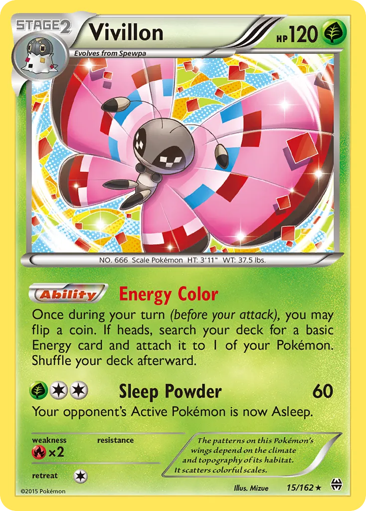 Vivillon card image