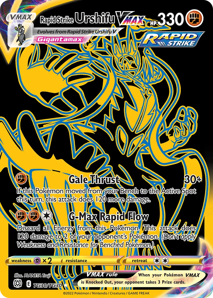 Rapid Strike Urshifu VMAX card image